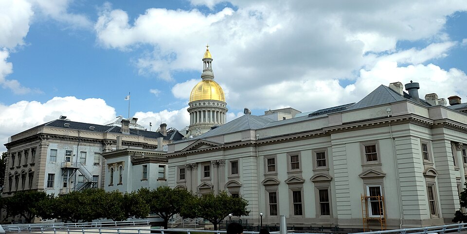NJ State House or Capitol. From: https://en.wikipedia.org/