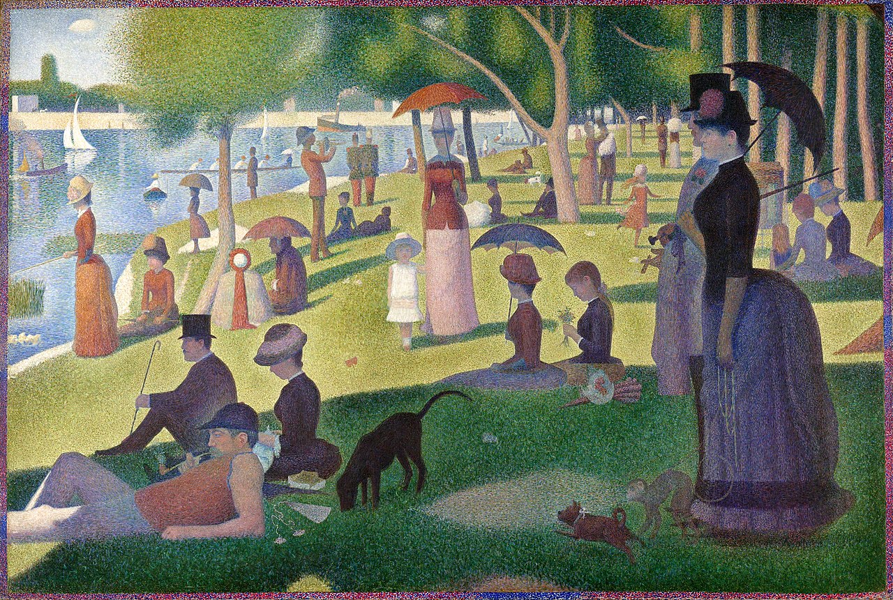 A Sunday on La Grande Jatte, Georges Seura, from Wikipedia