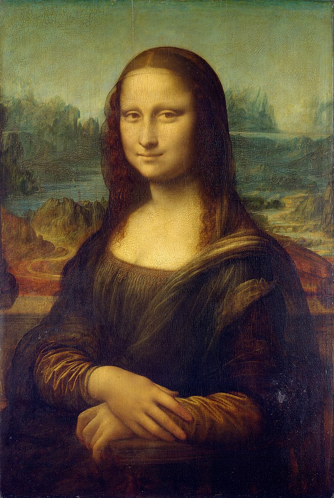 Mona Lisa, by Leonardo da Vinci, from Wikipedia