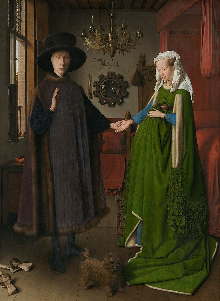 Gennadii Saus i Segura, The Arnolfini Portrait, via Wikimedia Commons