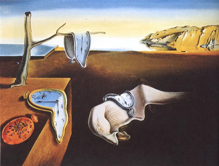 The Persistence of Memory, Salvador Dalí, from wikipedia.org