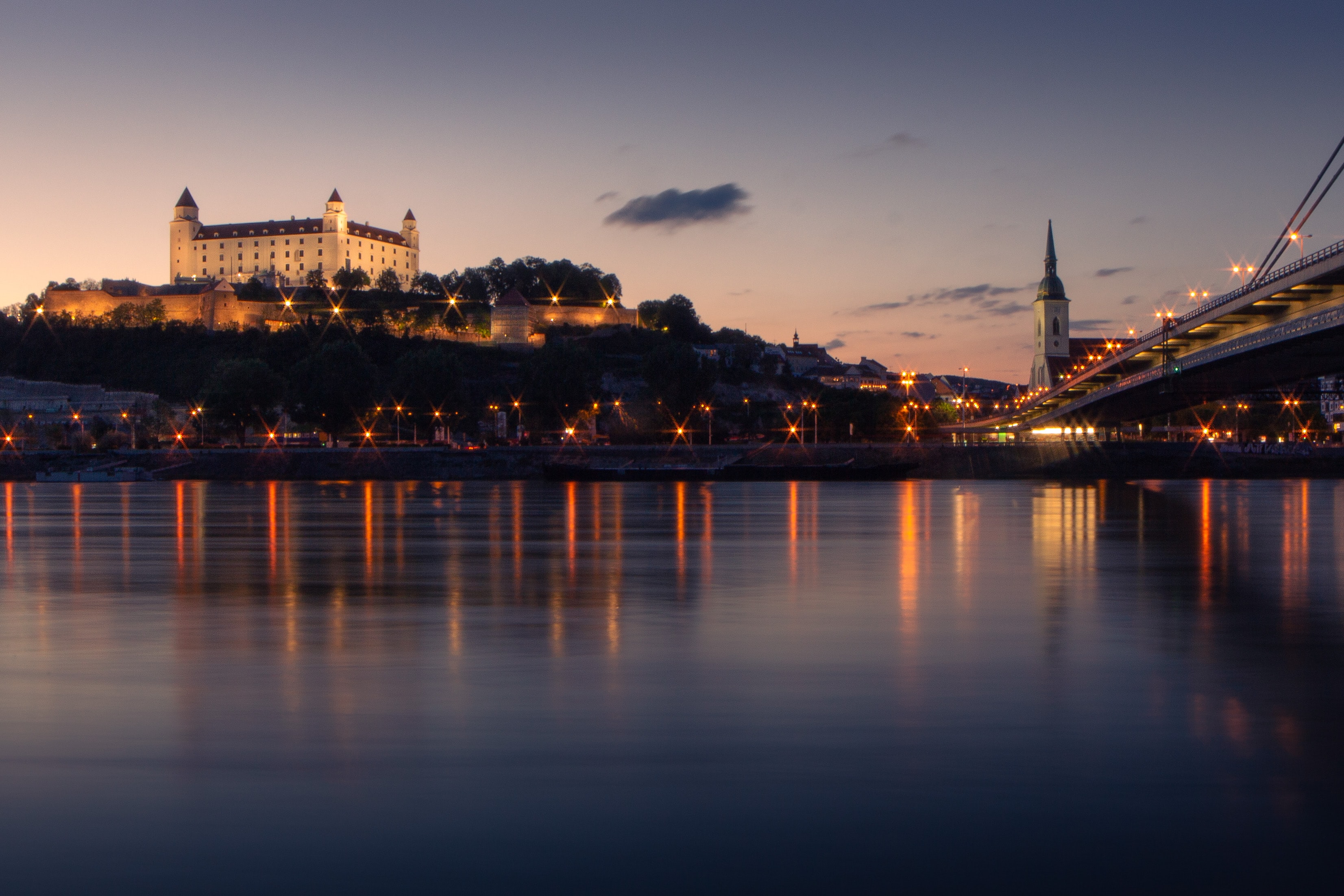 Danube river, Bratislava, Slovakia