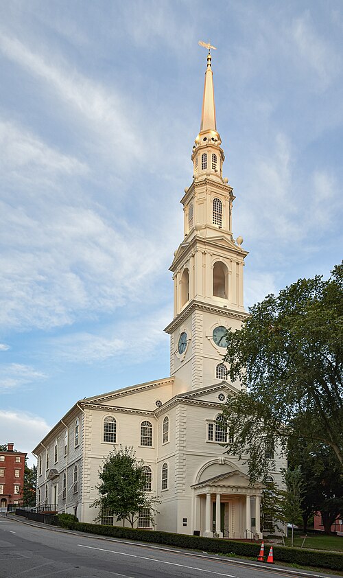 First Baptist Church in America, via Wikimedia Commons