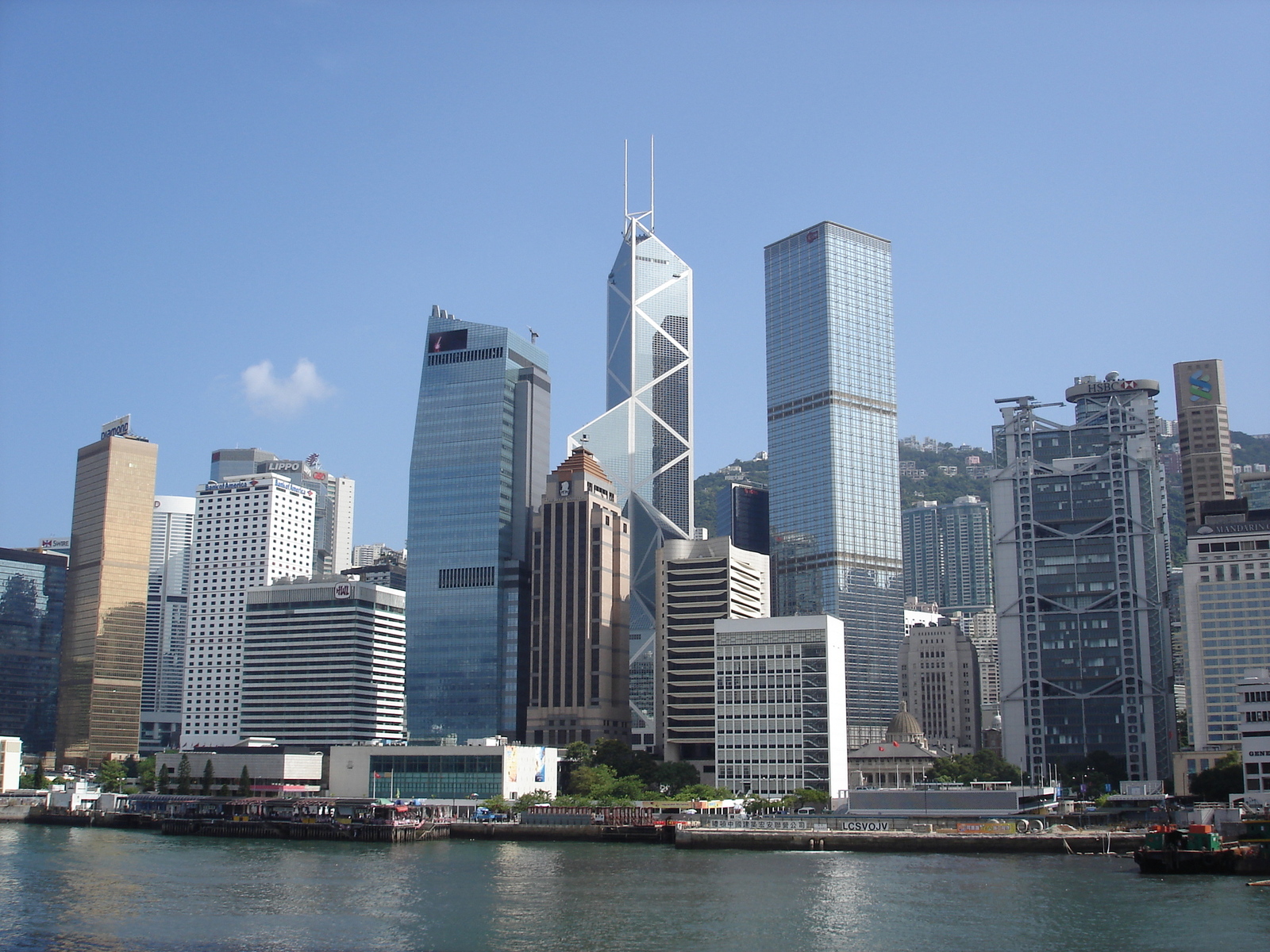 Hong Kong Skyline Victoria Harbour