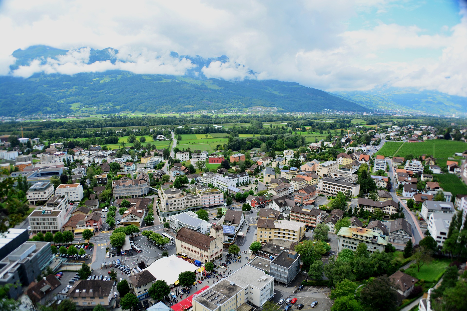 Vaduz Castle Liechtenstein Rhine Valley