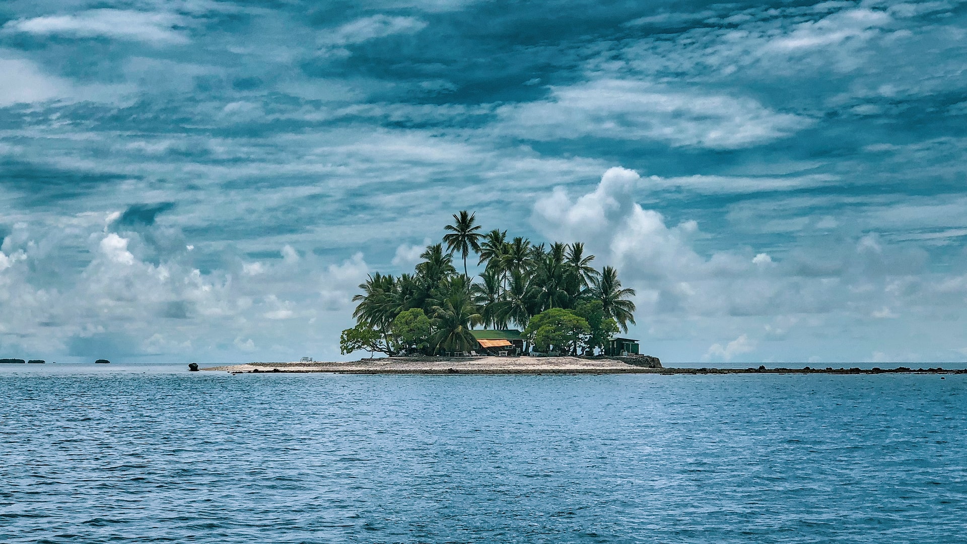 Micronesia Islands and Lagoon
